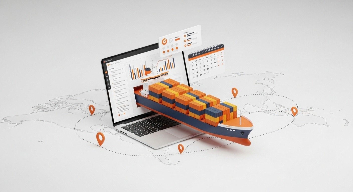 Vessel Booking Dashboard - Optimized Ship and Cargo Management Kutch