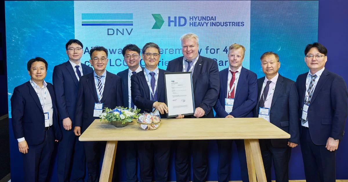 Nor-Shipping 2025: DNV Grants AiP to HHI for 40K CBM LCO₂ Carrier with Three Cargo Holds